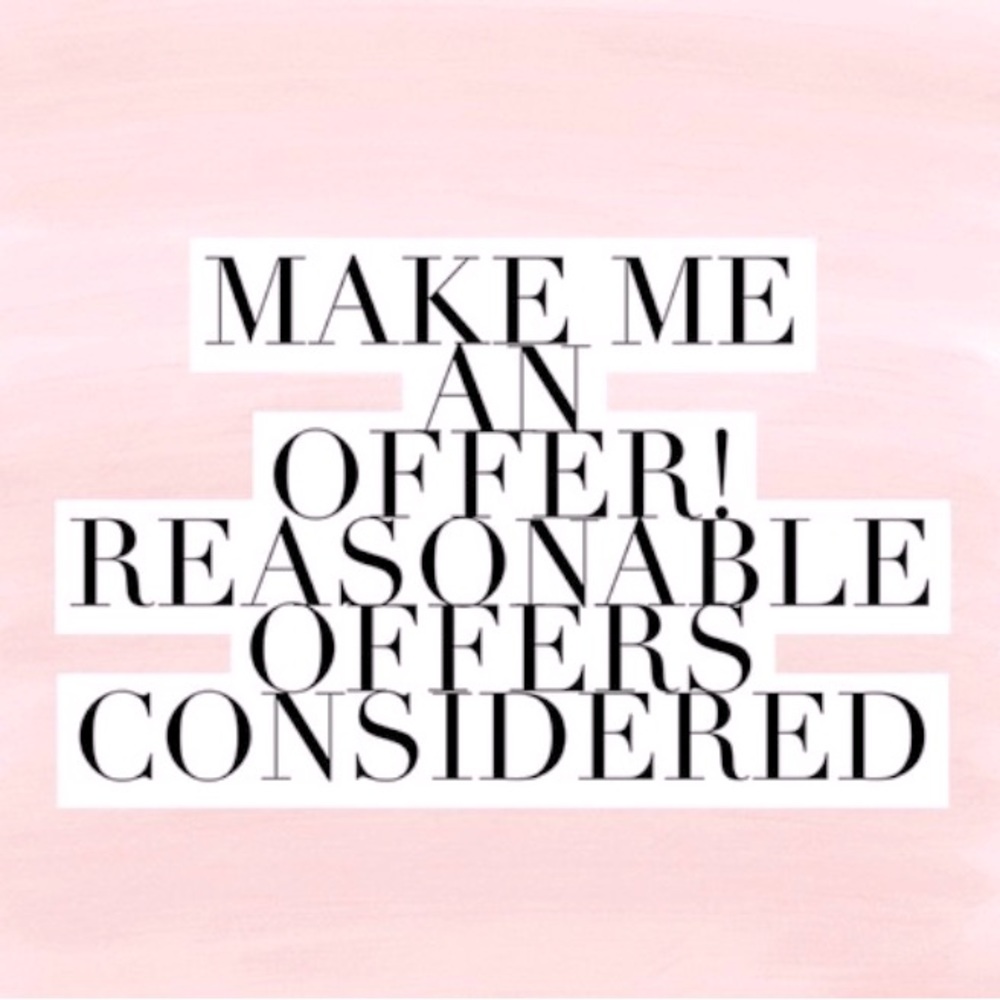 Feel free to make an offer ! 💖